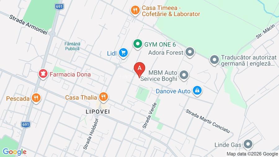 Apartament 2 camere, balcon, zona Lipovei – direct proprietar, 500 €/lună