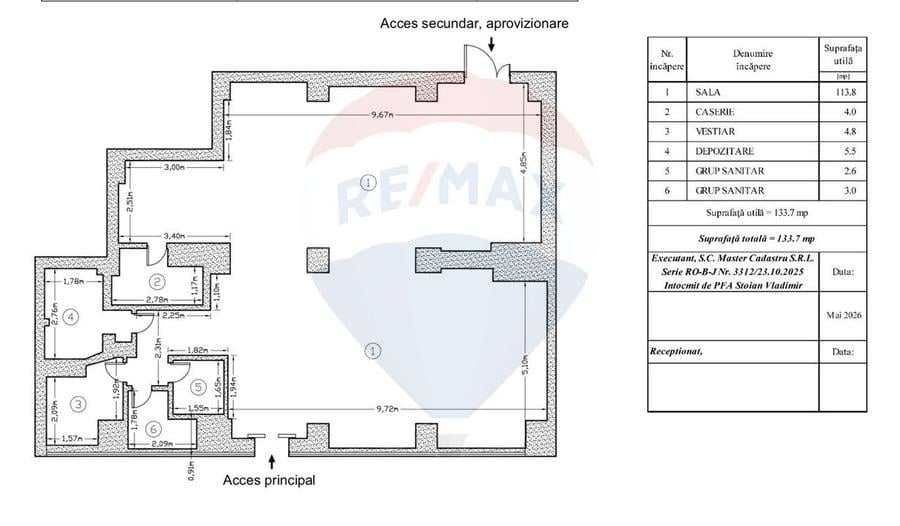Spatiu Comercial de inchiriat | stradal -134 mp  | Metrou Brancoveanu - 3