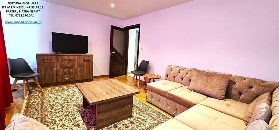 Apartament cu 3 camere decomandat în Central