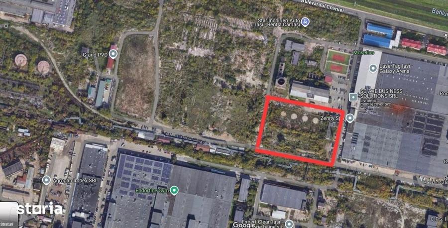 Teren de 11222 mp, în Zona industrială