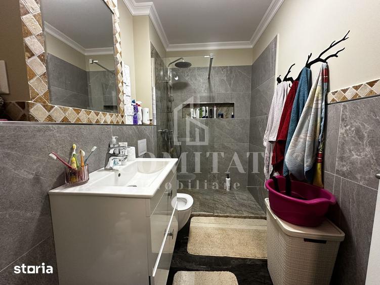 Apartament cu 3 camere, mobilat în Chinteni