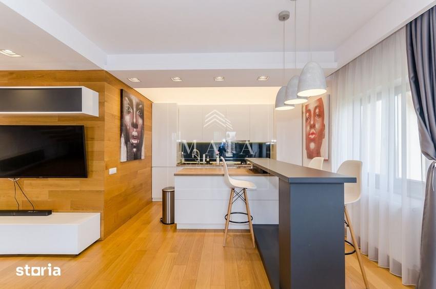 Apartament cu 3 camere, mobilat în Valea Aurie