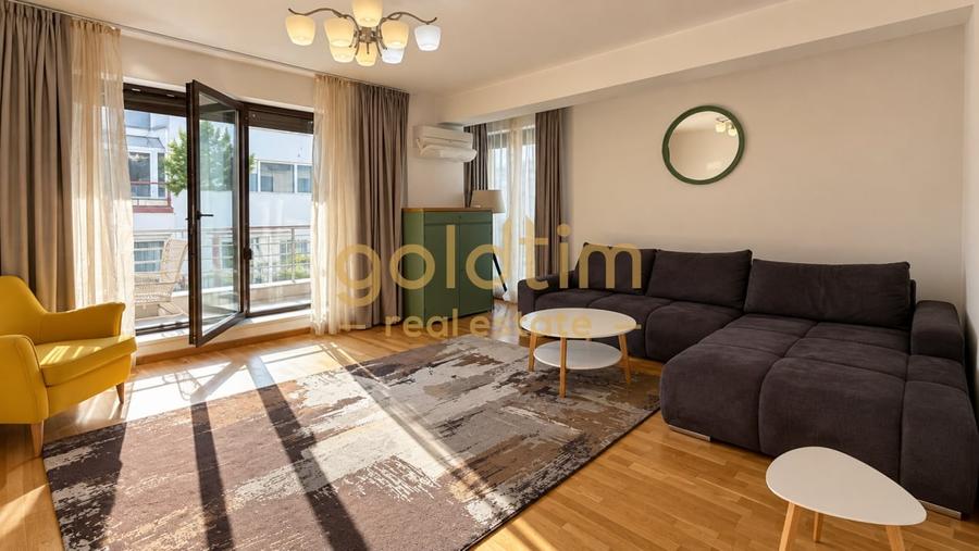 Apartament cu 4 camere decomandat, mobilat în Herăstrău
