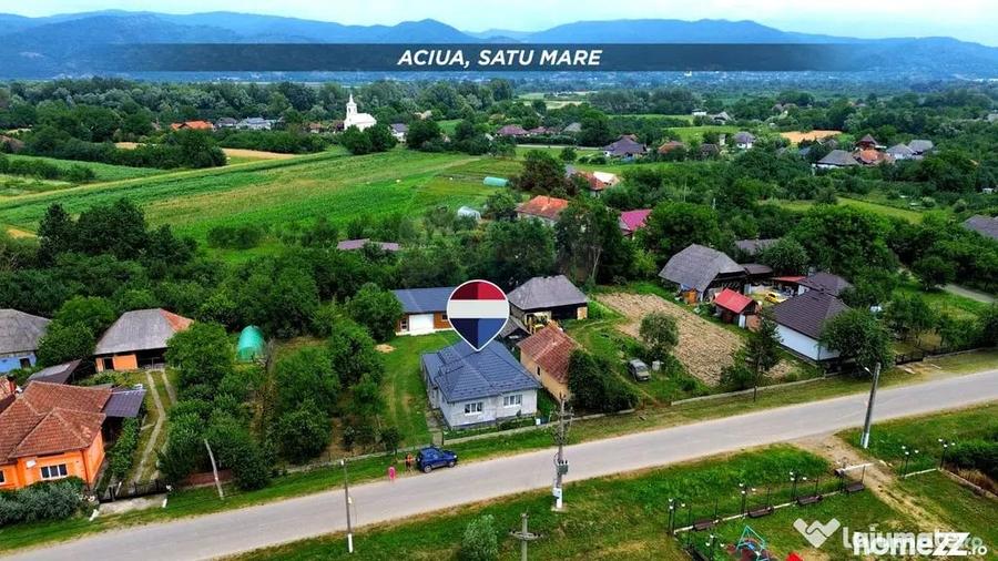 Casă cu 3 camere cu Teren 1500 Mp în Aciua