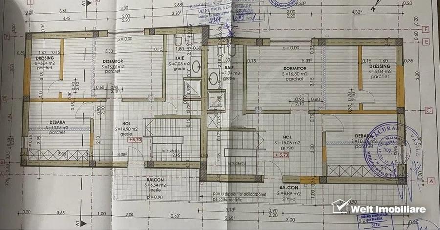 Duplex cu 5 camere cu Canalizare în Iris