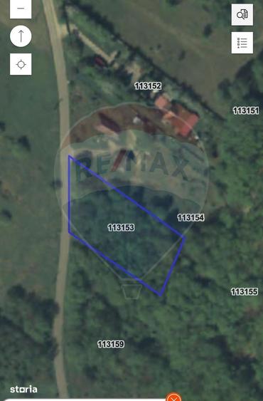 Teren de 1700 mp, în Borod