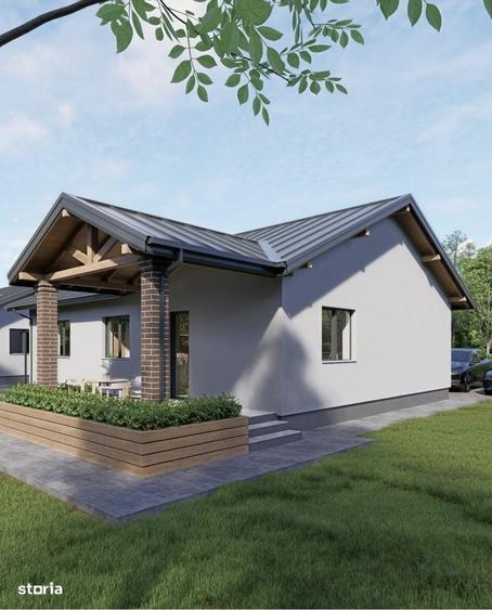 Casă cu 4 camere cu Teren 560 Mp în Dancu