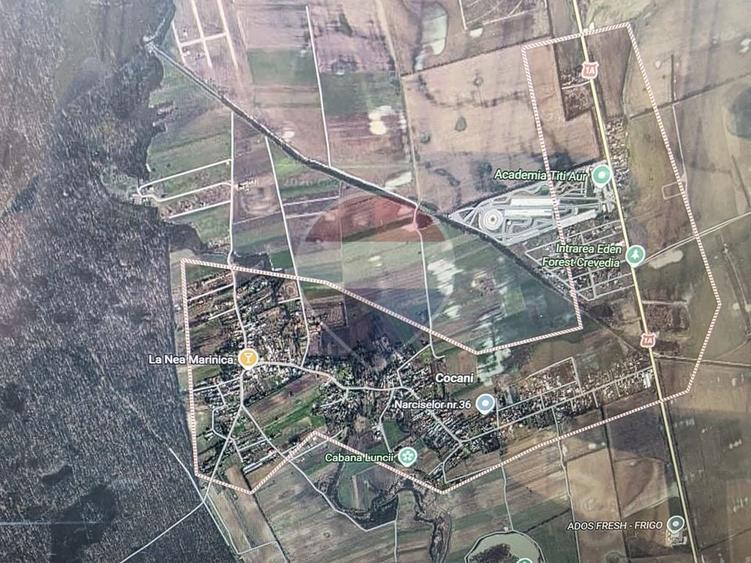 Teren agricol intravilan de 83000 mp, în Cocani