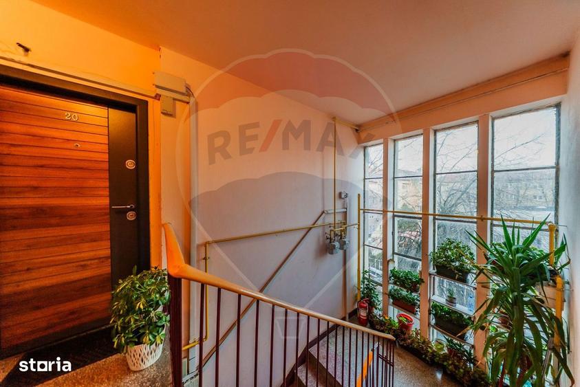 Apartament cu 2 camere, mobilat în Central