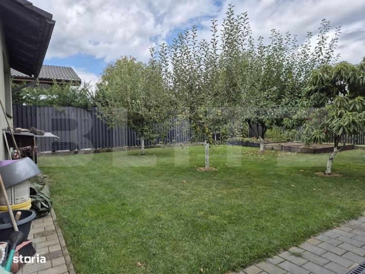 Vand casa individuala 120 mp-Teren 500 mp-Fotovoltaice 8,2 kW-Sancraiu - 2