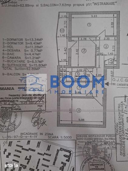 Apartament 3 camere | Ostroveni | Etaj 1 | Zona Hermes - 1