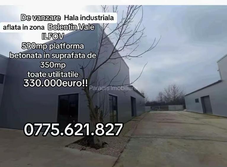 Spațiu industrial, de 300 mp, în Central