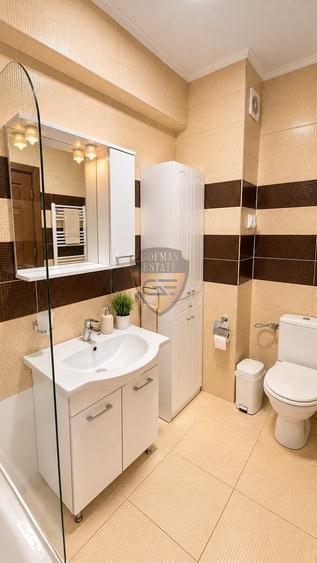 Apartament cu 2 camere decomandat, mobilat în City Park Mall
