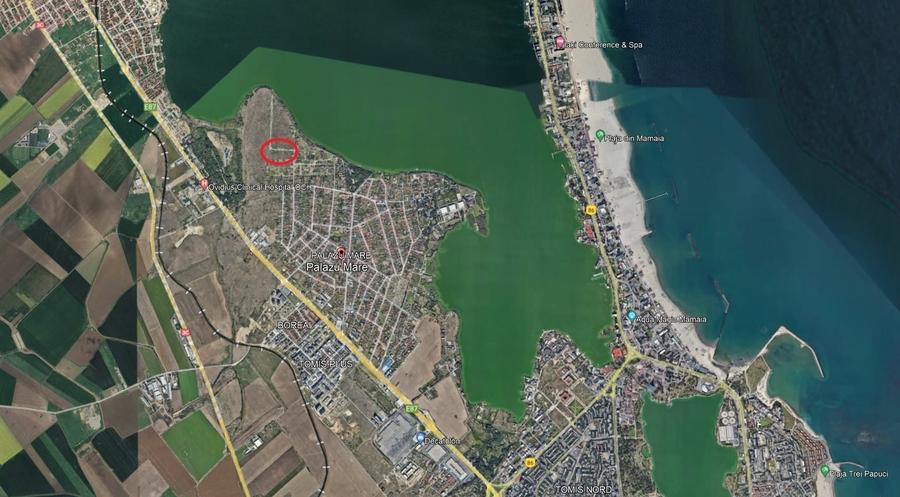 Teren Construcții intravilan de 515 mp, în Palazu Mare
