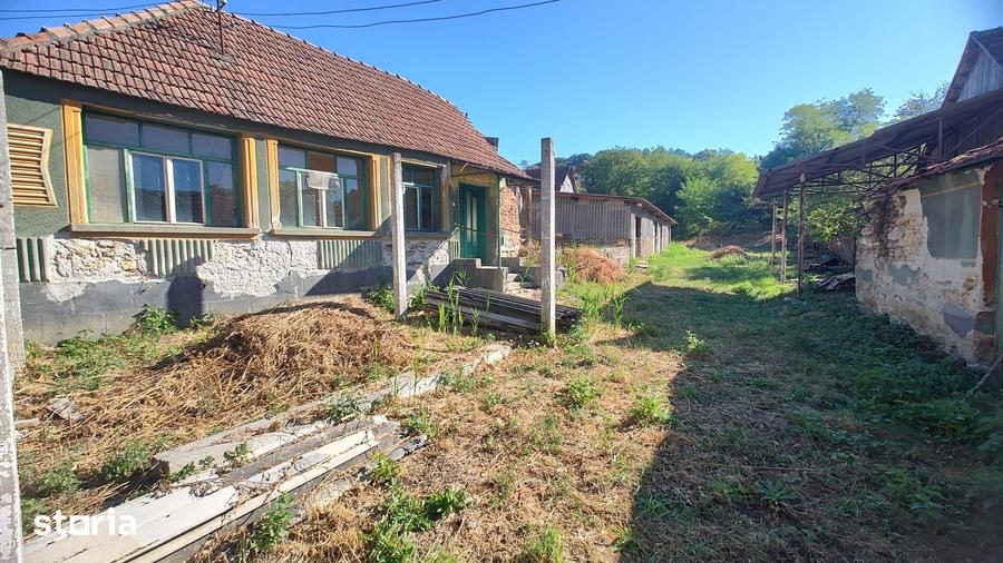 Casă cu 2 camere cu Teren 1330 Mp în Rapoltu Mare