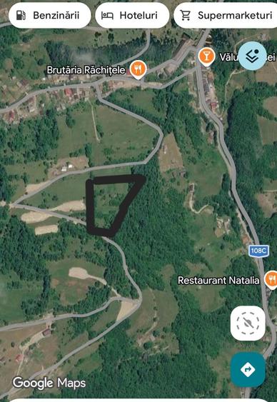 Teren de 5000 mp, în Răchițele