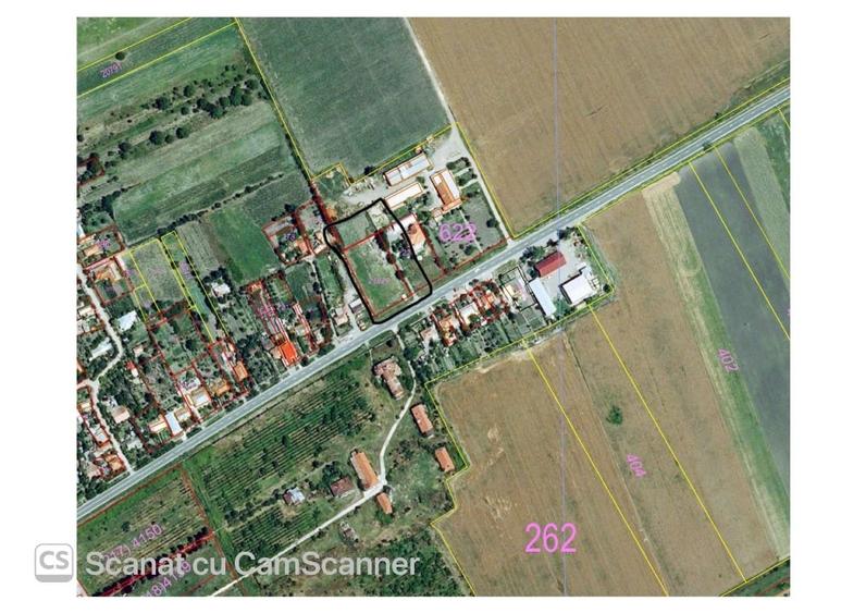 Teren Construcții intravilan de 2498 mp, în Săhăteni