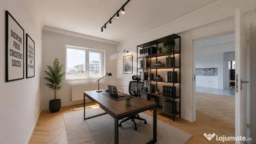 Apartament cu 3 camere semidecomandat în Dobroești