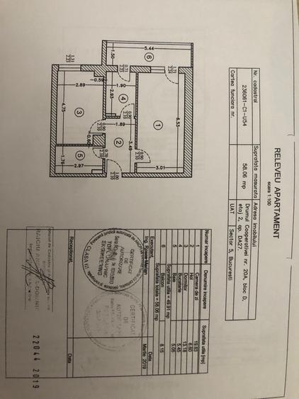 Apartament cu 2 camere decomandat în Drumul Taberei