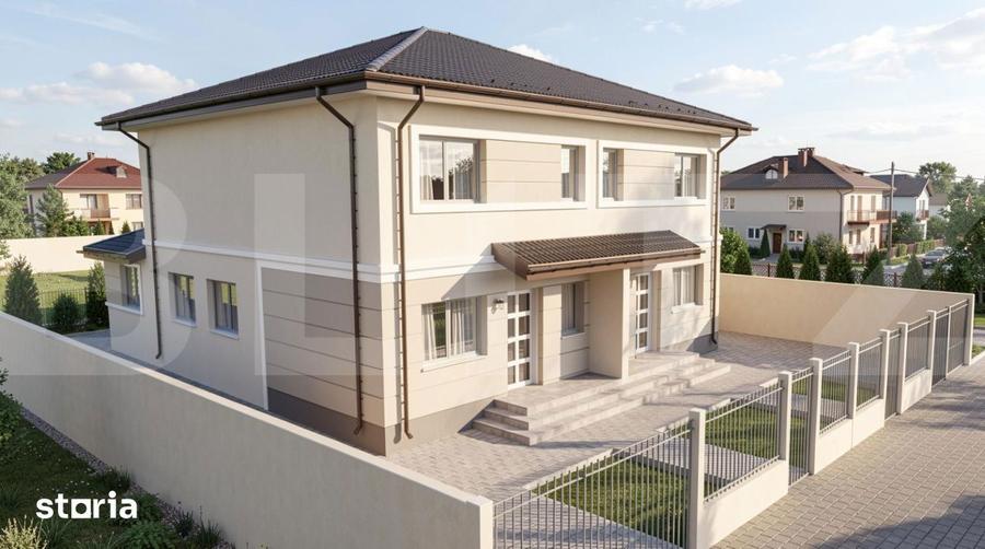 Casă cu 4 camere cu Teren 378 Mp în Est