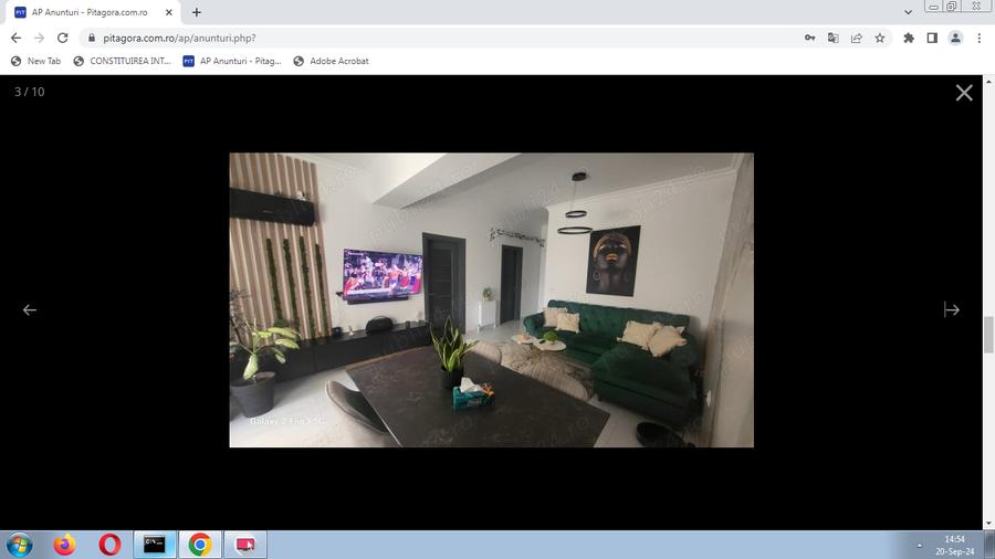 Apartament cu 2 camere decomandat în