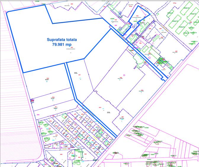 Teren Construcții intravilan de 79981 mp, în Topraisar