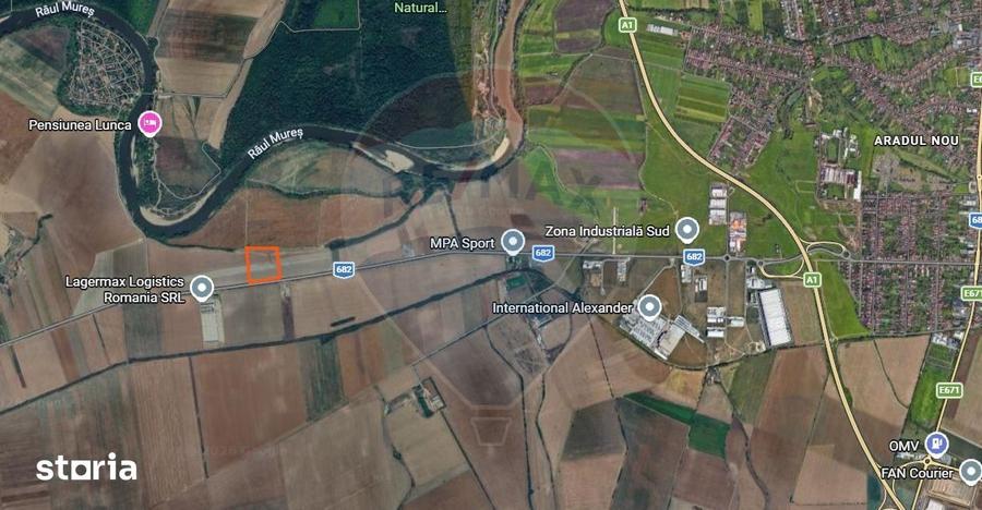 Teren de 32600 mp, în Aradul Nou