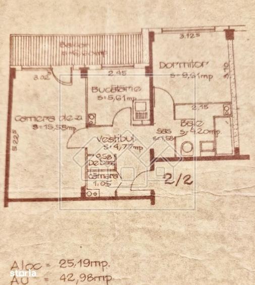 Apartament 2 camere, decomandat, la cheie, zona buna - 15