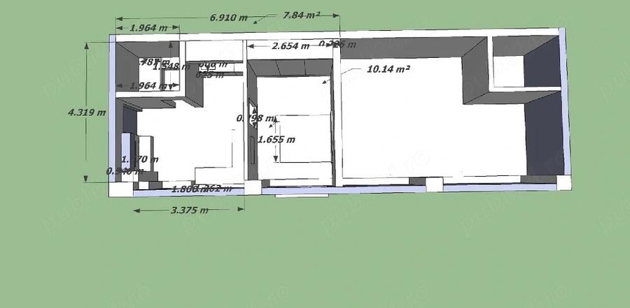 Spațiu comercial, de 95 mp, în Central