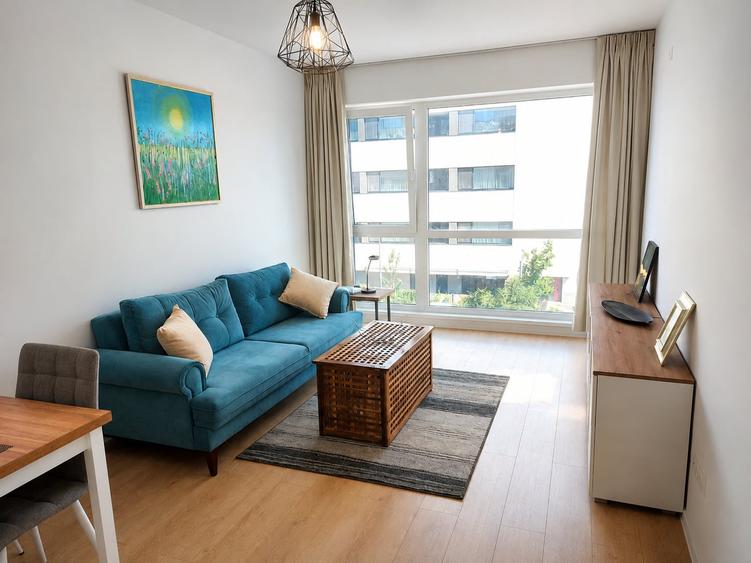 Apartament cu 2 camere decomandat, mobilat în Chitila