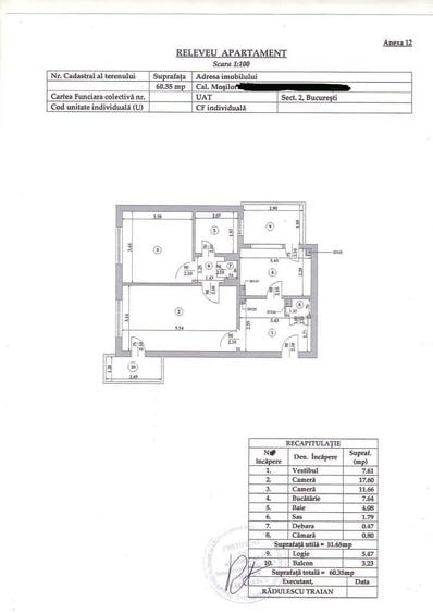 Apartament 2 camere | 57 mp | Boem & lini?tit | Mo?ilor Eminescu - 16