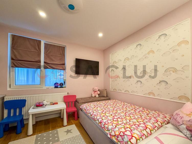 Apartament cu 4 camere decomandat, mobilat în Mănăștur