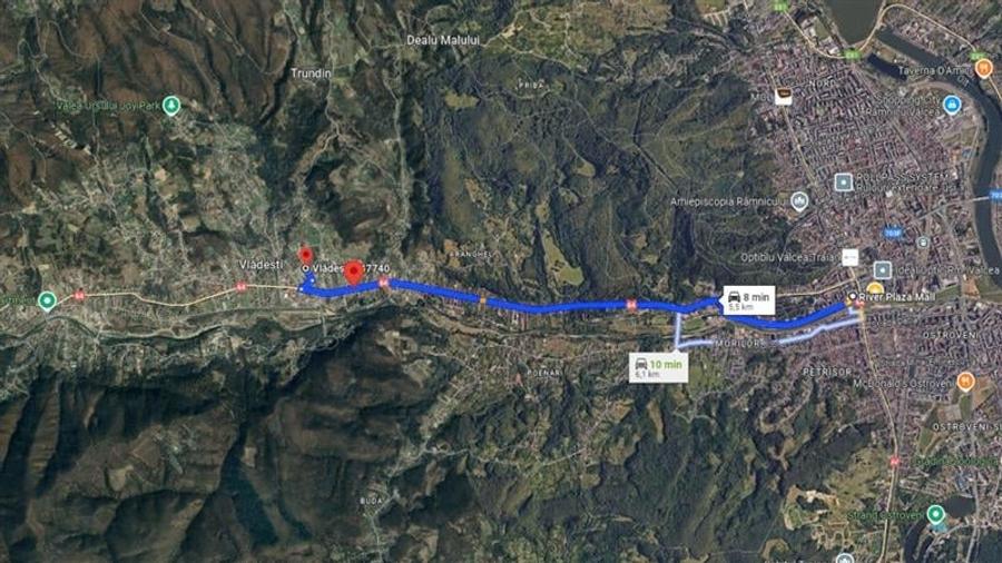Teren Construcții intravilan de 626 mp, în Vlădești