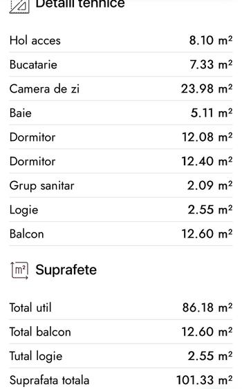 Apartament cu 3 camere în 13 Septembrie