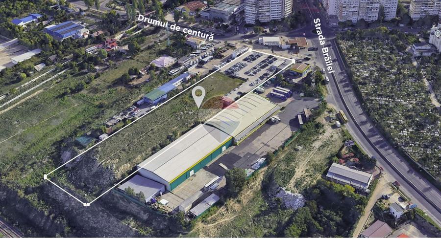 Teren Construcții intravilan de 12500 mp, în Vest