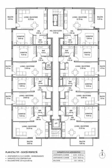 Ansamblu rezidential cu 2 si 3 camere BMW ( VIVO) - 1