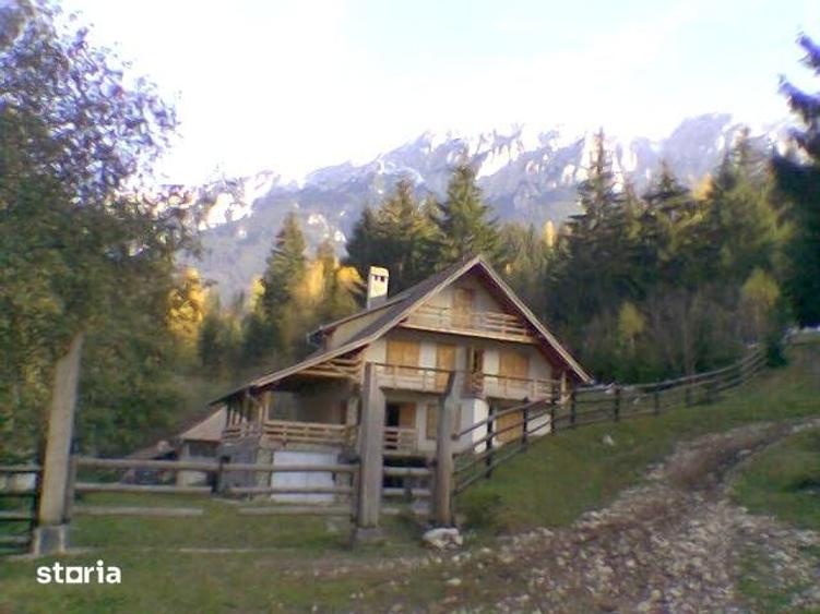 Vanzare Cabana in pitorerscul peisaj din Plaiul Foii, Zarnesti Brasov - 15