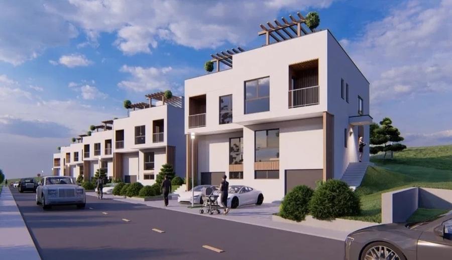 Duplex cu 4 camere cu Canalizare în Florești
