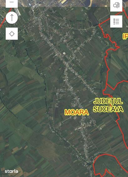 Teren de 2500 mp, în Moara