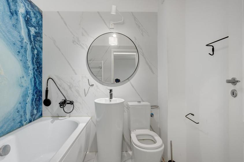 Apartament cu 2 camere semidecomandat, mobilat în Chiajna