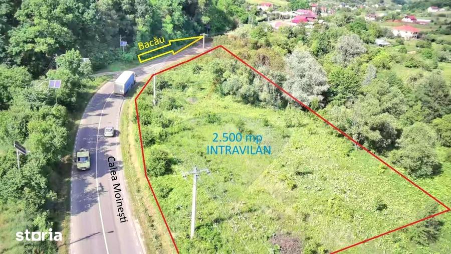 Teren de 2500 mp, în Mărgineni