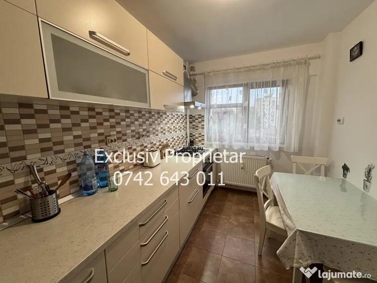 Apartament cu 3 camere semidecomandat în Brâncoveanu