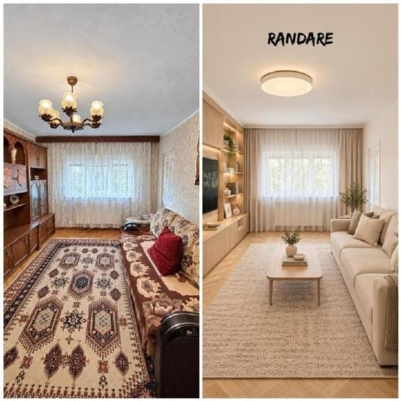 Apartament cu 3 camere decomandat în Lipovei