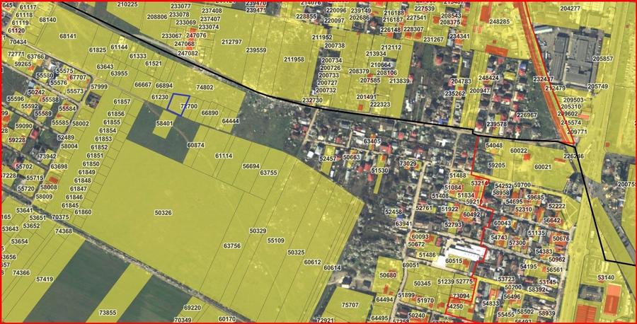 Teren Construcții intravilan de 763 mp, în Central