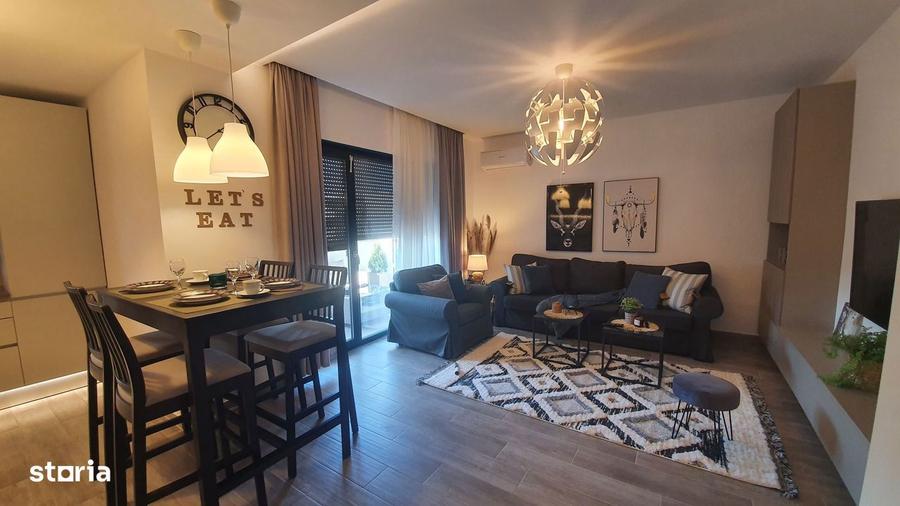 Apartament cu 2 camere, mobilat în Dumbrăvița
