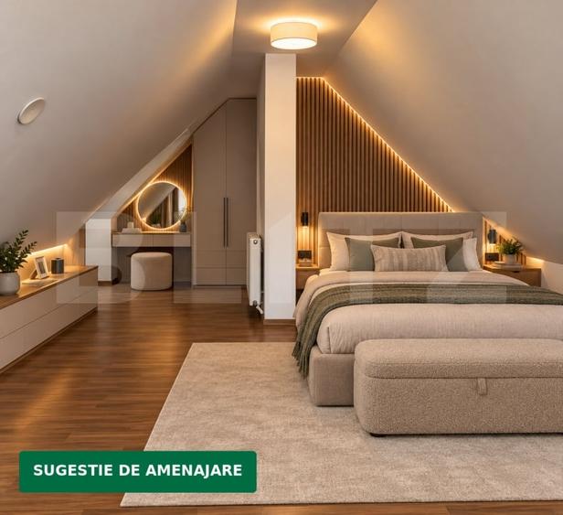 Apartament cu 3 camere semidecomandat, mobilat în Râșnov