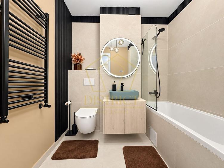 Apartament cu 2 camere, mobilat în Torontalului