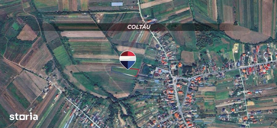 Teren de 902 mp, în Coltău