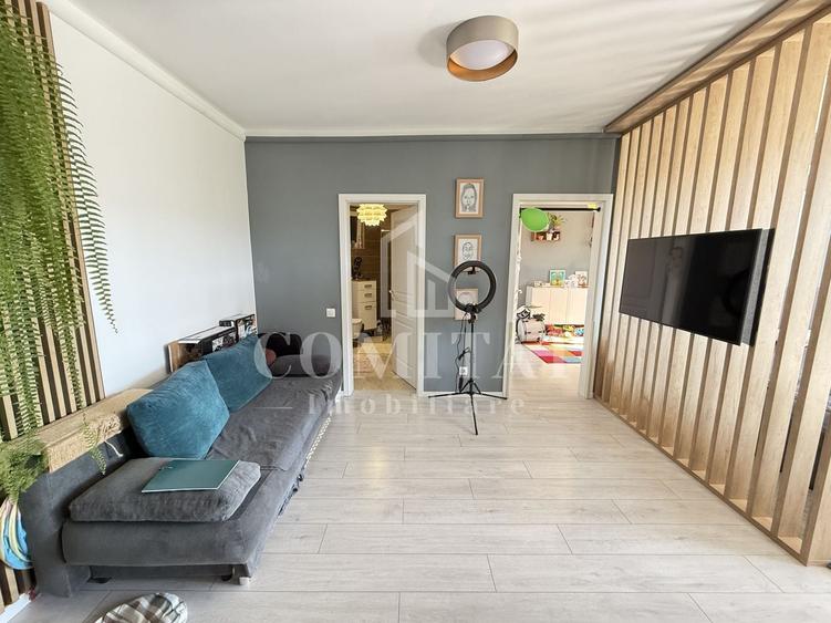 Apartament cu 2 camere semidecomandat în Borhanci
