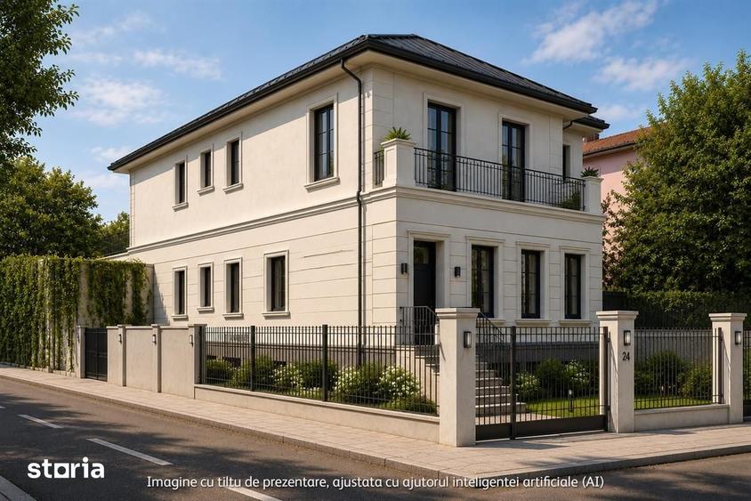 Casă cu 5 camere cu Teren 400 Mp în Dorobanți